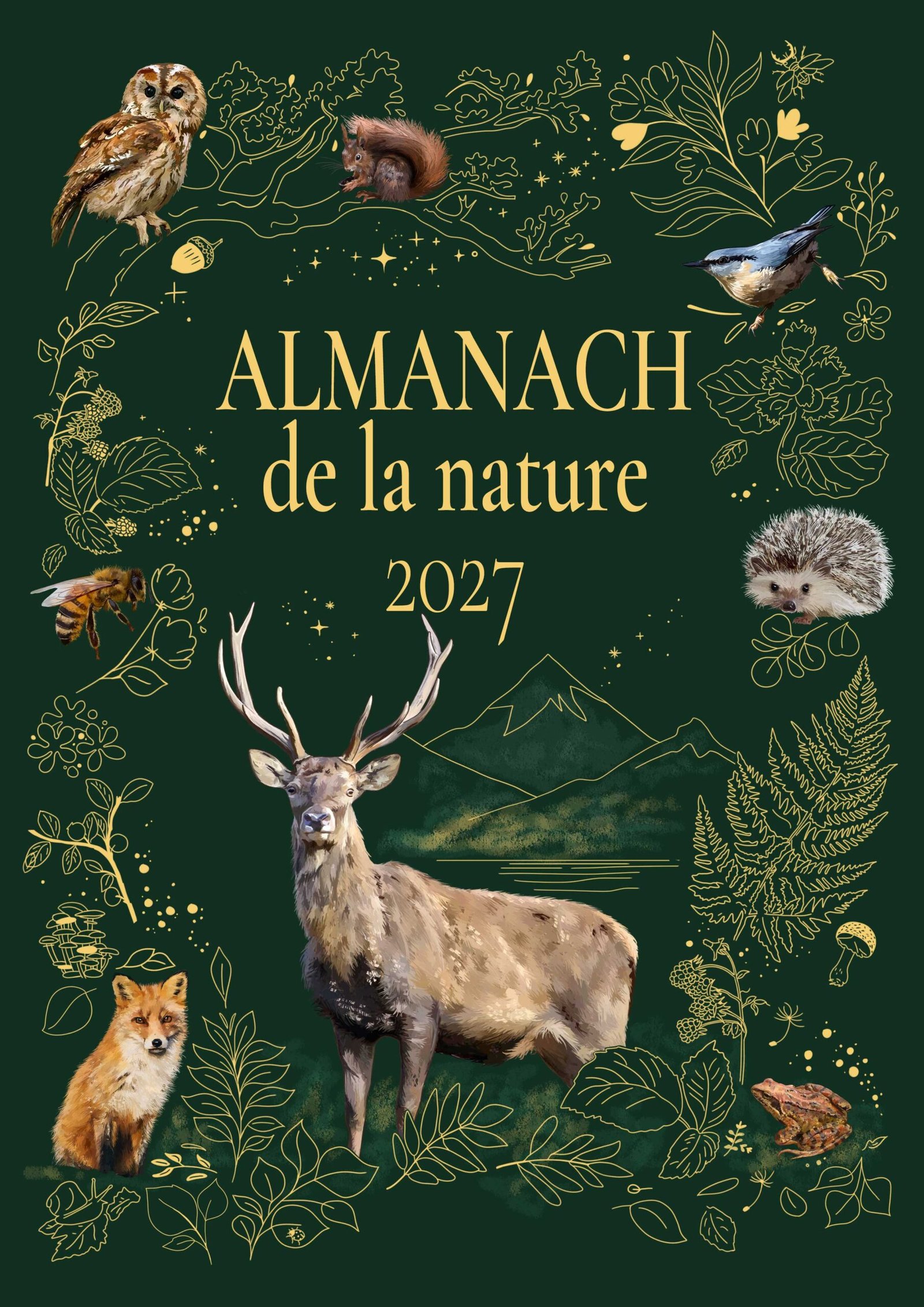 Couverture provisoire Almanach - Editions Artémis - Photoshop 